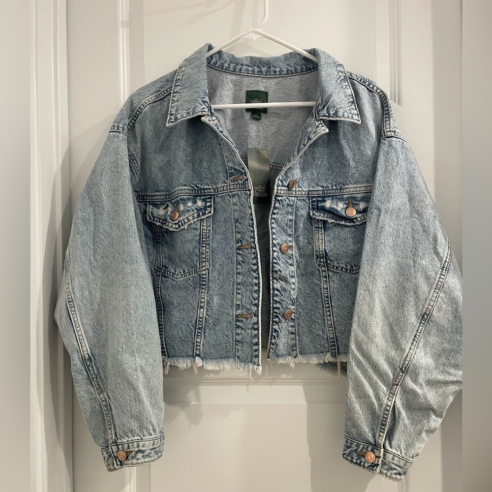 Wild Fable Light Blue Jean Jacket